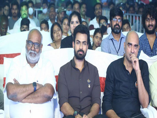 Kondapolam movie Audio Launch Event set-2